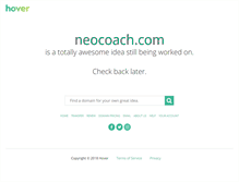 Tablet Screenshot of neocoach.com